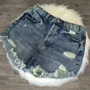 Wild Fable High Waisted Distressed Shorts